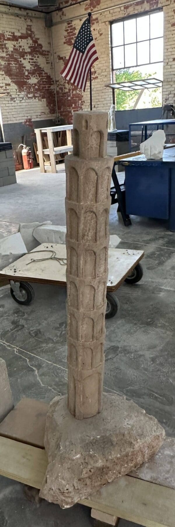 The Leaning Tower of Woody Creek